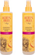 Burt's Bees for Pets Waterless Shampoo Spray with Apple and Honey, 10 Ounces - Cruelty Free Dry Dog Shampoo, 2 Pack