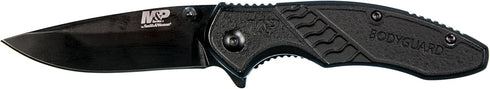 Smith & Wesson M&P Bodyguard - 6.5in Stainless Steel Folding Knife with Clip Point Blade