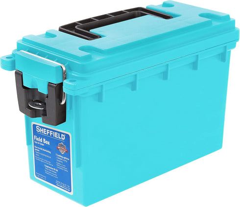 Sheffield 12633 Ammo Storage Box, Protects Hunting Gear, Water and Dust Resistant, Stackable, Made in USA