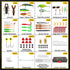 GOTOUR Fishing Lures Accessories Kit with Tackle Box, Fishing Hooks Minnow Crankbait Frog Popper Lure Worm Fishing