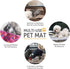 Mora Pets Dog Bed Crate Pad, Ultra Soft with Cute Star Print, Washable Mat for Large Medium Small Dogs, Reversible