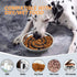 Animire Soft Silicone Slow Feeder Dog Bowls Insert for Small, Medium, Large Dogs, Compatible with Regular and Elevated