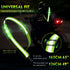 Simket LED Night Running Gear Reflective Sash, High Visibility USB Rechargeable Adjustable for Jogging