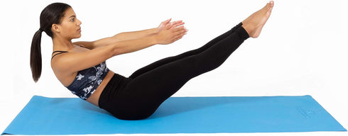 ProsourceFit Classic Yoga Mat - 1/8” (3mm) Thick, Extra Long 72-Inch Lightweight Fitness Mat with Non-Slip Grip