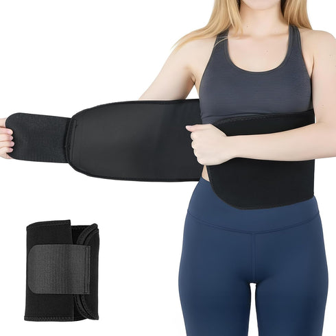 Ymapinc 30-34 inches) Sweat Band for Women Belly Fat, Belly Band, Gym Sweat Waist Trainer for Stomach Weight Loss