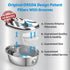 D36/D66 (8 Replacement+4 ORSDA Cat Water Fountain Filters, ONLY for Cat Fountain With Water Level Window, Filters Pump
