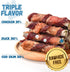 Dog Treats, Chicken Duck Wrapped Cod Skin Sticks, Rawhide Free, Grain Free Chewy Treats for Healthy Teeth, 9-10 Counts