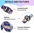 Segarty Adjustable 50 PCS Dog Ties, Neckties and Bows for Medium Large Dog Festival Formal Grooming Accessories