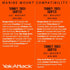 YakAttack Turnkey Track Adapter, 90° Mount