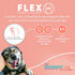Virbac C.E.T. VEGGIEDENT Flex Tartar Control Chews for Small Dogs