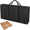 Professional Cornhole Carrying Case, Regulation Size Cornhole Boards Carrying Bag, Black Cornhole Board Covers