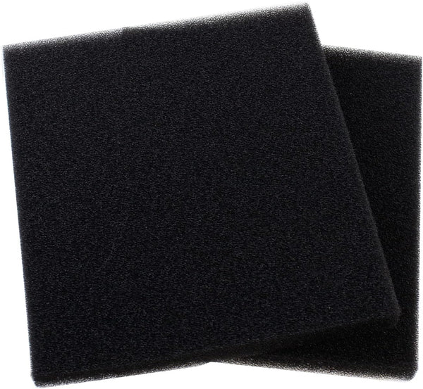 AQUANEAT 2 Pack Aquarium Bio Sponge Filter Media Pad, Cut-to-Size Open Cell Foam Sheet for Fish Tank Sump (9" x 9" x 1")