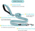 FURRYFECTION Reflective Dog Collar and Leash Set with Quick Release Buckle, Padded Neoprene Adjustable Nylon Collar for