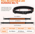 Illumifun LED Running Belt - High-Visibility Light Up Sash, USB Rechargeable Elastic Waistband for Running Cycling