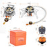 WADEO 5800W Windproof Camping Stove, Portable Gas Stove with Piezo Ignition for Outdoor Backpacking and Hiking
