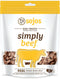 Natural Pet Food Simply Beef Freeze-Dried Dog Treats, 4 oz, Yellow by SOJOS