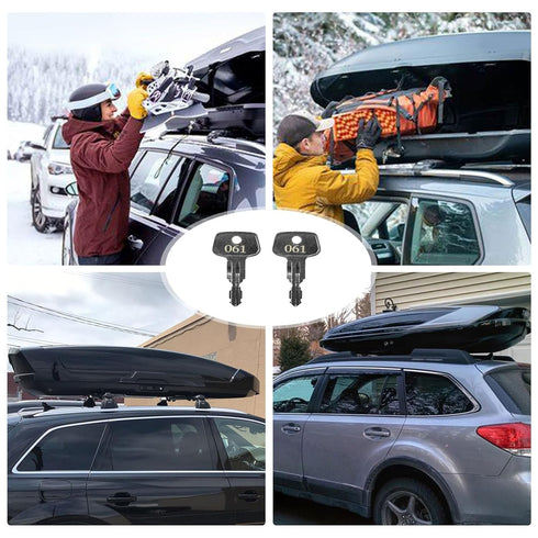 Thule Key Replacement for Roof Racks, Carriers, Crossbars, etc. (Codes N061)