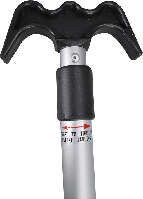 Pactrade Marine Boat Kayak Raft Floating Telescopic Oar Paddle & Hook - Anodized Aluminum Shaft