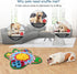 Ankilo 20''*20'' Snuffle Mat for Dogs, Interactive Foraging Puzzle Blanket, Dog Feeding Mat with Non-Slip Bottom