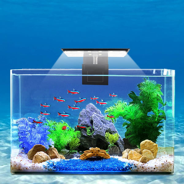 WEAVERBIRD Aquarium Light, 6W LED Clip Lamp for 8-15 Inch Fish Tanks