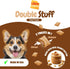 2 Packs Ultra Chewy Double Stuff Peanut Butter - Crunchy Dog Treats with Creamy Filling - Made in USA - Irresistible