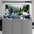 AWERT 48x24 inches Stone Column Aquarium Background, River Bed & Lake Fish Tank Background