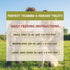 Dogs,10.58 oz Soft Duck Sausage Dog Treats,Slow Roasted Duck Jerky for Dogs,Grain-Free & Rawhide Free Training Rewards