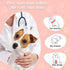Dog Cone, Dog Surgery Collar, Inflatable Cone for Small Medium Large Dogs, Pink Doughnut Dog Cone Collar, Does Not