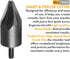 Reloading Chamfer Inside Tool for 0.17-0.45Cal