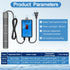 HiTauing 300W/500W Aquarium Heater, Upgraded Fish Tank Heater with Intelligent Temperature Control