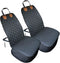 Paw Jamboree 2PCS Dog Car Front Seat Covers Scratch-Proof Pet Car Seat