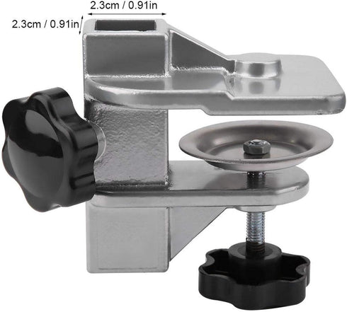 EVTSCAN Pet Grooming Table Arm H Bar Clamp Holder for Dog Grooming Table, Metal Clamp Clip Holder (2.3 * 2.3cm)