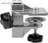 EVTSCAN Pet Grooming Table Arm H Bar Clamp Holder for Dog Grooming Table, Metal Clamp Clip Holder (2.3 * 2.3cm)