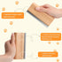 Wooden Deshedding Brush & Nail Clipper for Dogs Cats, 2-in-1 Grooming Kit for Short/Long Hair with Storage Box