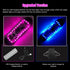 Upgraded USB Charging LED Skateboard Light, Remote Control Rim Light, 16 Color Change, Waterproof, Shockproof