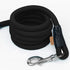 Dog Leash, Braided Rope Traction Lead for Medium/Large Dogs, 6FT (1/2") - Black