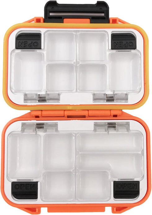 Waterproof Fishing Lure Box for Storage of Spoon Hooks Baits - Large/Medium/Small Lure Case