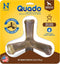 N-Bone Quado Interactive Treat, BBQ Flavor, Large, Hickory (701207) - 6.8 Ounce Pack of 1