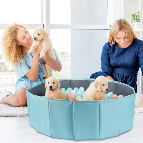 ChengFu Dog Ball Pit, Foldable Ball Pit for Dogs, Suitable for Indoor and Outdoor Activities
