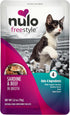 2.8oz (Pack 24) Nulo FreeStyle Cat & Kitten Wet Cat Food - Sardine & Beef in Broth, Grain-Free, High Protein Soft Food