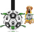 Dog Soccer Ball Toys, Interactive Tug of War Toy, Puppy Birthday Gifts, Durable Water Toy for Medium & Large Dogs (8
