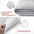 Dog Crate Mat and Washable Pee Pads for Dogs, 2 Pack (42"X28"), Waterproof Non-Slip Reusable Pads