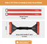 FXW Easy-Carry Straps for 8-Panel Dog Playpen, Designed for RV Trips, Orange