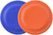 Durable Rubber Dog Flying Disc (2 Pack) - 9.25" Indestructible, Puncture & Bite Resistant for Medium Large Dogs