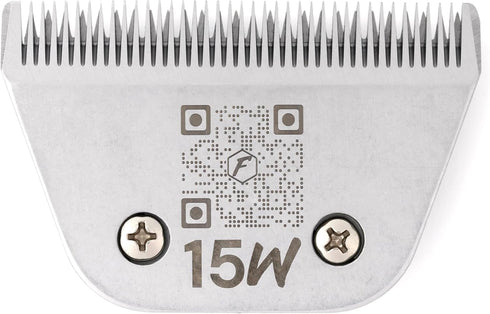 Fresh 15W Dog Grooming Blade, 3/64" (1.0 mm) Cut, Fits Andis, Oster,