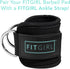 FITGIRL Squat Pad and Hip Thrust Pad for Leg Day, Thick Cushion Barbell Pad for Comfortable Squats