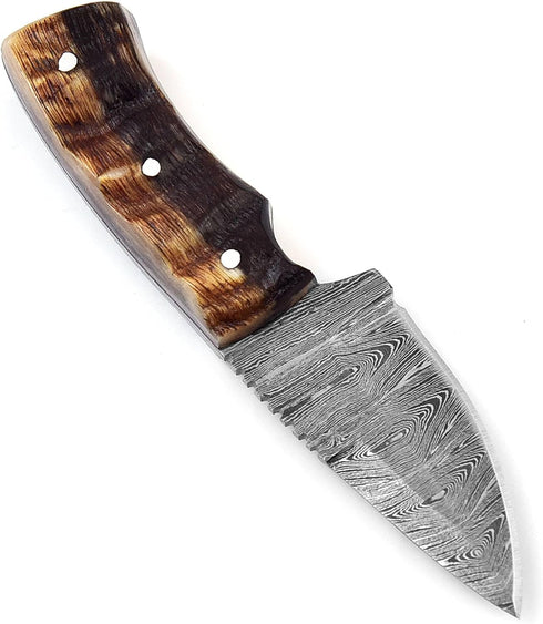 Poshland BC-69 Handmade Damascus Steel Skinner Knife - 5.50 Inches Full Tang