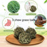 Tfwadmx Rabbit Timothy Grass Ball, Small Animal Activity Play Balls Chew Toys for Bunny, Guinea Pig, Hamster, Rat,