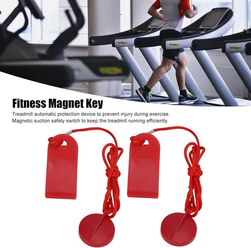 Fitness Magnetic Wrench, 2 Piece Treadmill Switch Force Clamp for Exercise Equipment