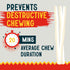 Canine Chews 10-11" Retriever Stick Rolls Rawhide for Dogs, 20 Pack of Skinny Sticks for Small Aggressive Chewers